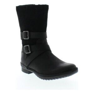 UGG Black Buckle Winter Boots